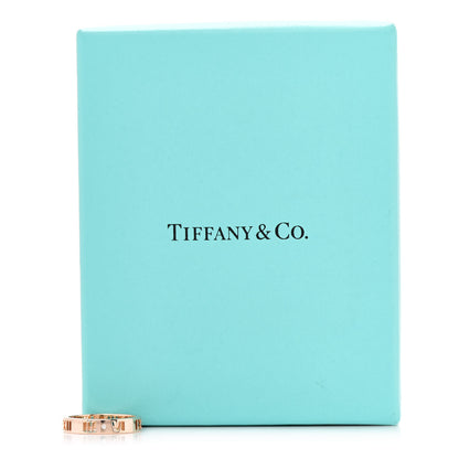 Tiffany 18K Rose Gold Diamond Atlas Pierced Ring 50 5.5 5 of 5