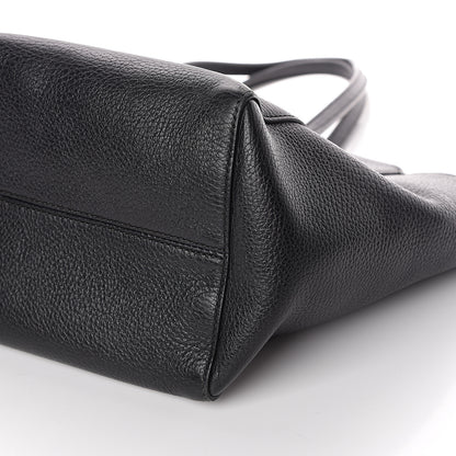 Gucci Pebbled Calfskin Small Swing Tote Black 10 of 10