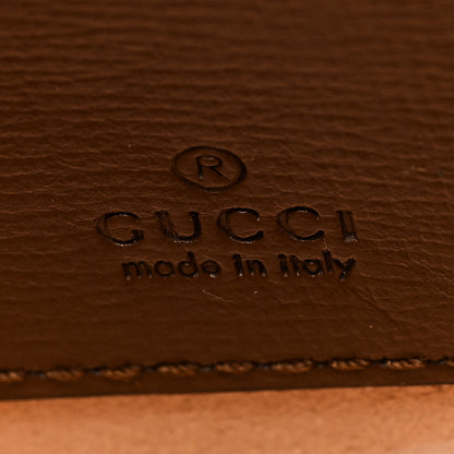 Gucci GG Supreme Monogram Azalea Calfskin Web Mini Jackie 1961 Hobo Beige Ebony Brown Sugar 6 of 9