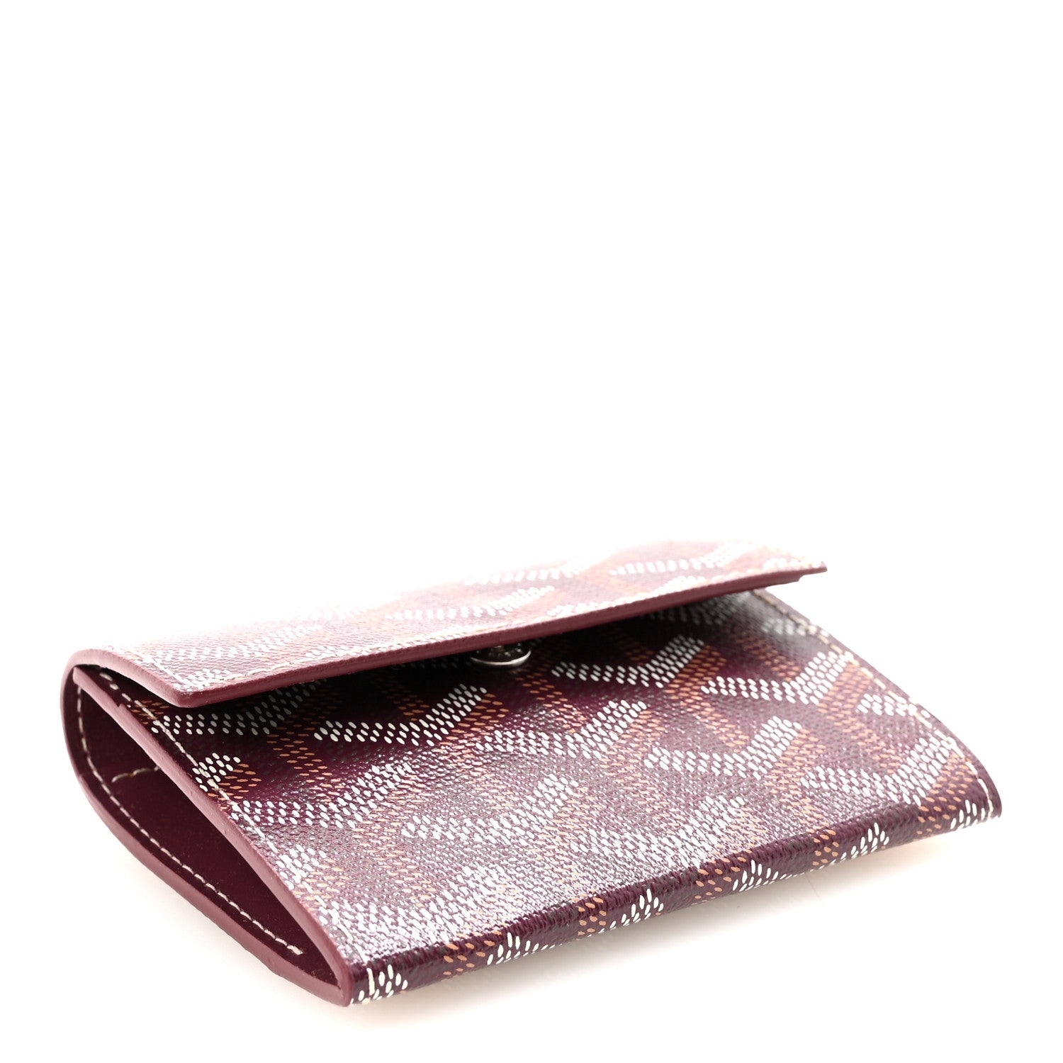 Goyard Goyardine Marigny Coin Purse Wallet Bordeaux 4 of 7