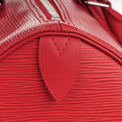 Louis Vuitton Epi Speedy 30 Rouge 5 of 7