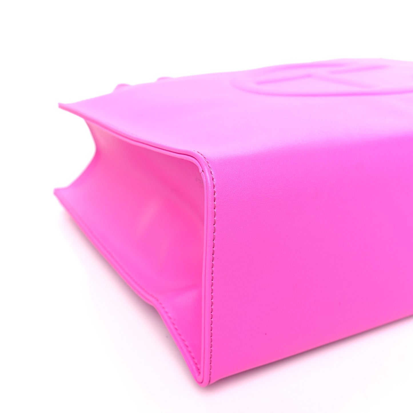 Vegan Leather Medium Shopping Bag Azalea