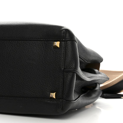 MCM Grained Calfskin Medium Milla Tote Black 11 of 11