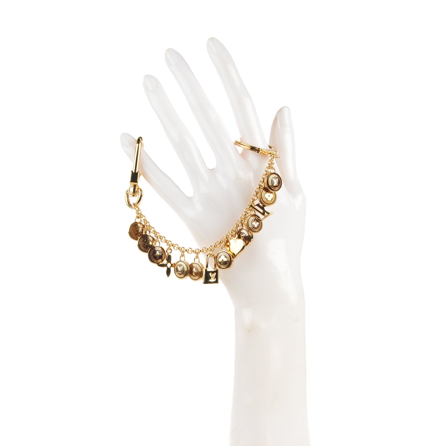 Louis Vuitton Pastilles Bag Charm Brown 2 of 5