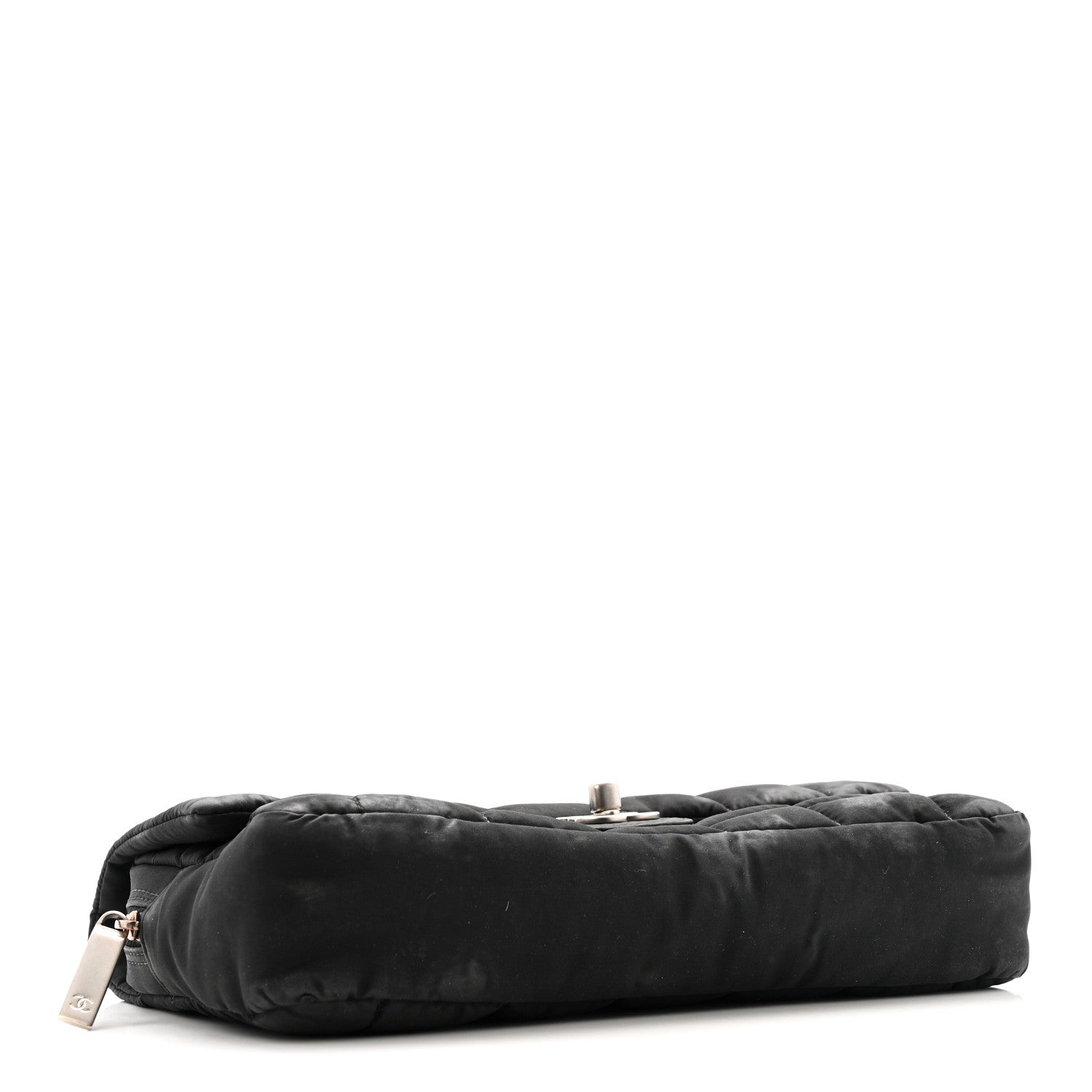 Chanel Nylon Square Quilted Flap Black 4 of 14