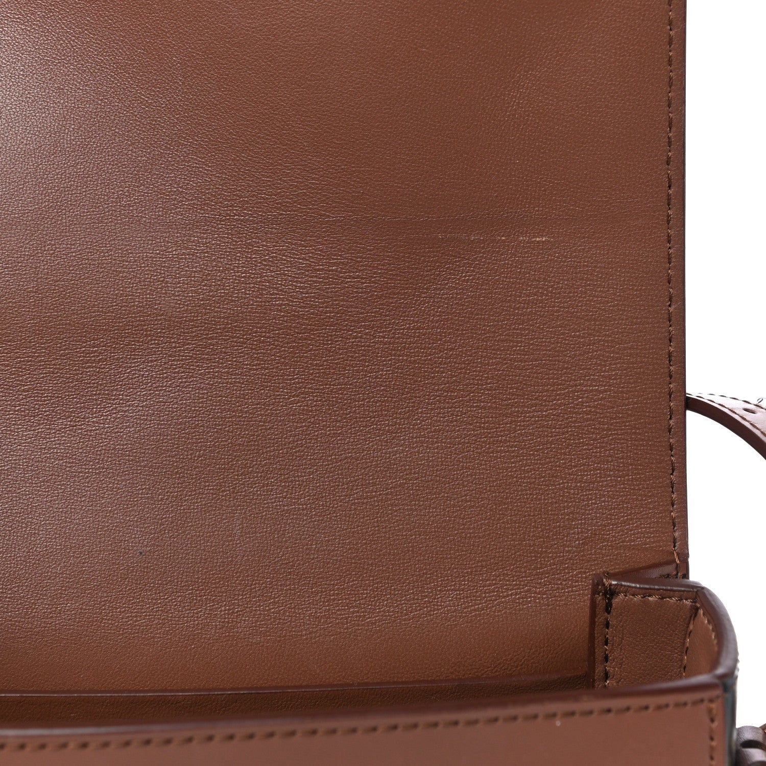 Burberry Smooth Calfskin Two Tone Small Grace Bag Malt Brown Black 10 of 15