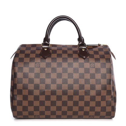 Louis Vuitton Damier Ebene Speedy 30 1 of 7