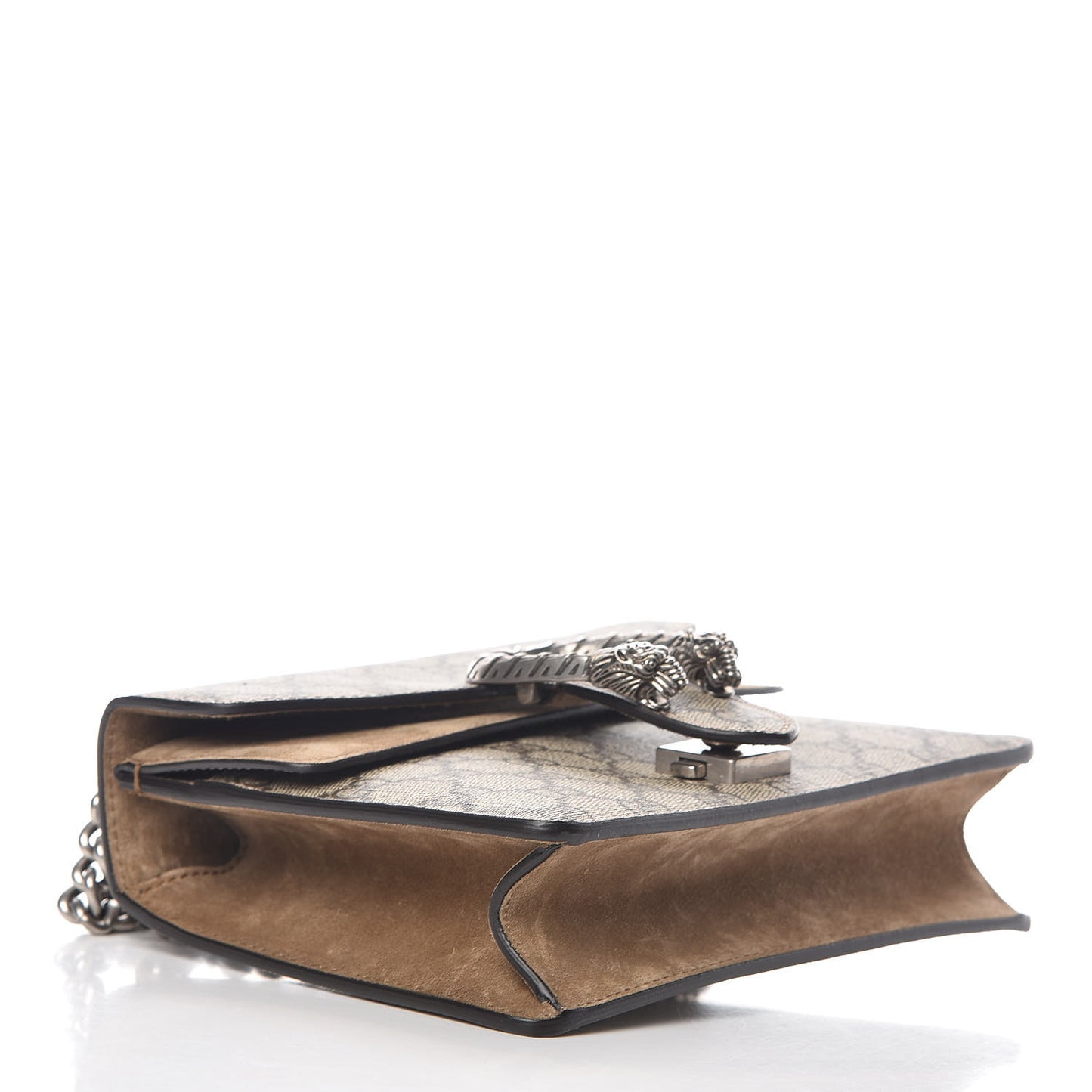 GG Supreme Monogram Mini Dionysus Shoulder Bag Taupe