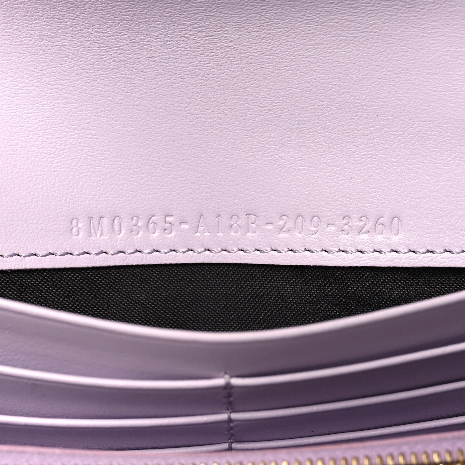 Fendi Vitello Cruise F is Fendi Continental Envelope Wallet on Chain Anemone 7 of 12