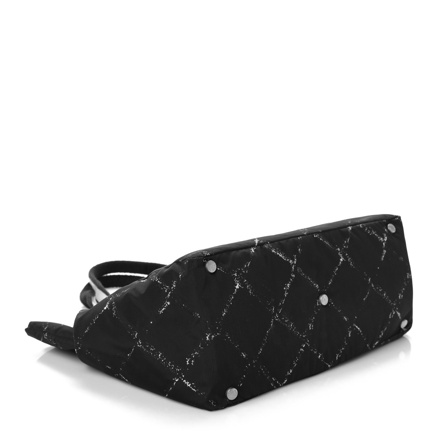 Chanel Nylon Travel Toiletry Tote Black 4 of 9