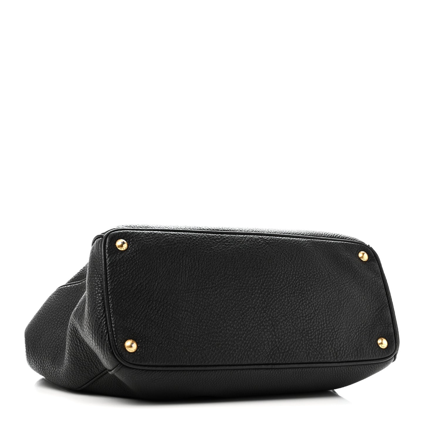 Vitello Daino Tote Black