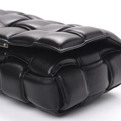 Bottega Veneta Nappa Maxi Intreccio Padded Cassette Crossbody Bag Black 7 of 9