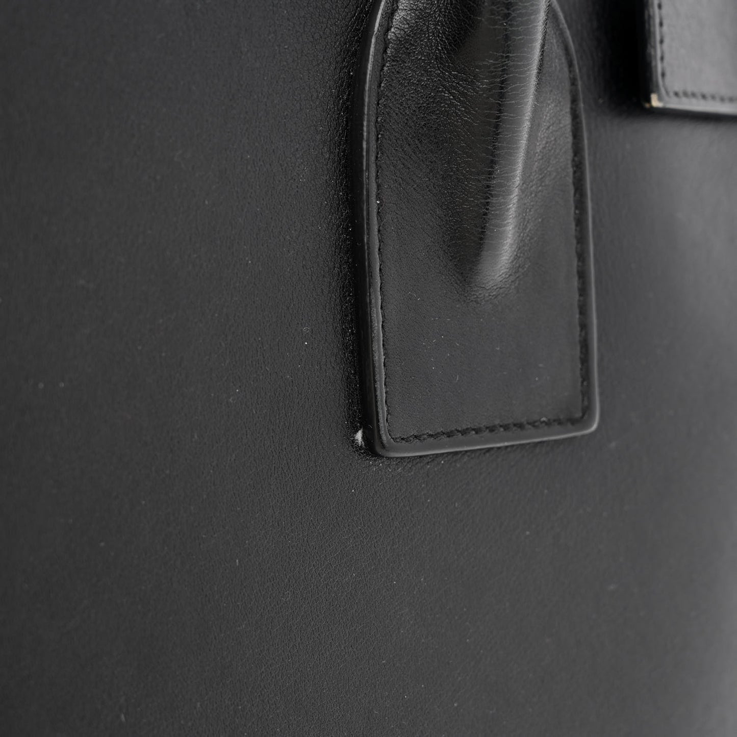 Smooth Calfskin Small Sac De Jour Black