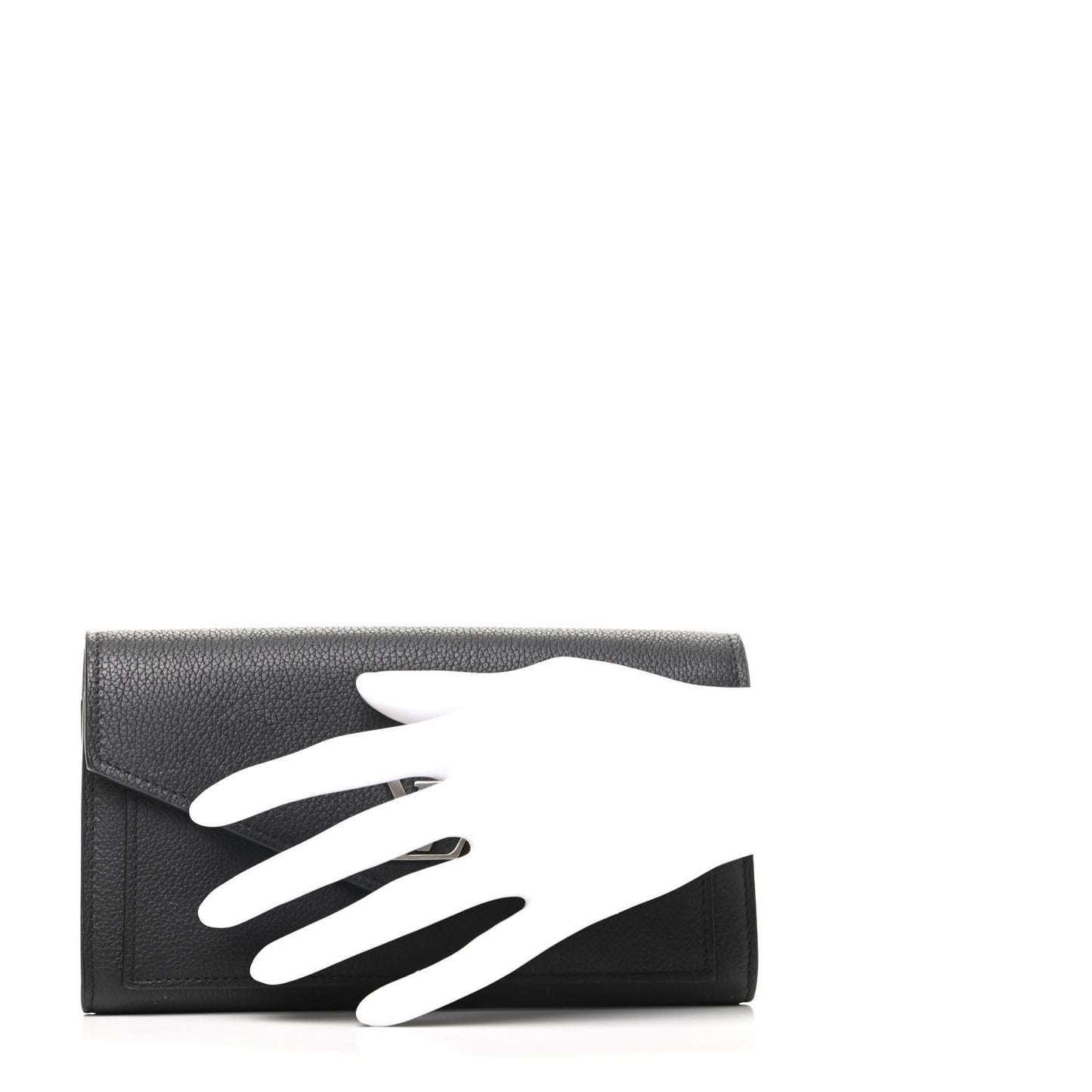 Soft Calfskin My Lockme Wallet Black