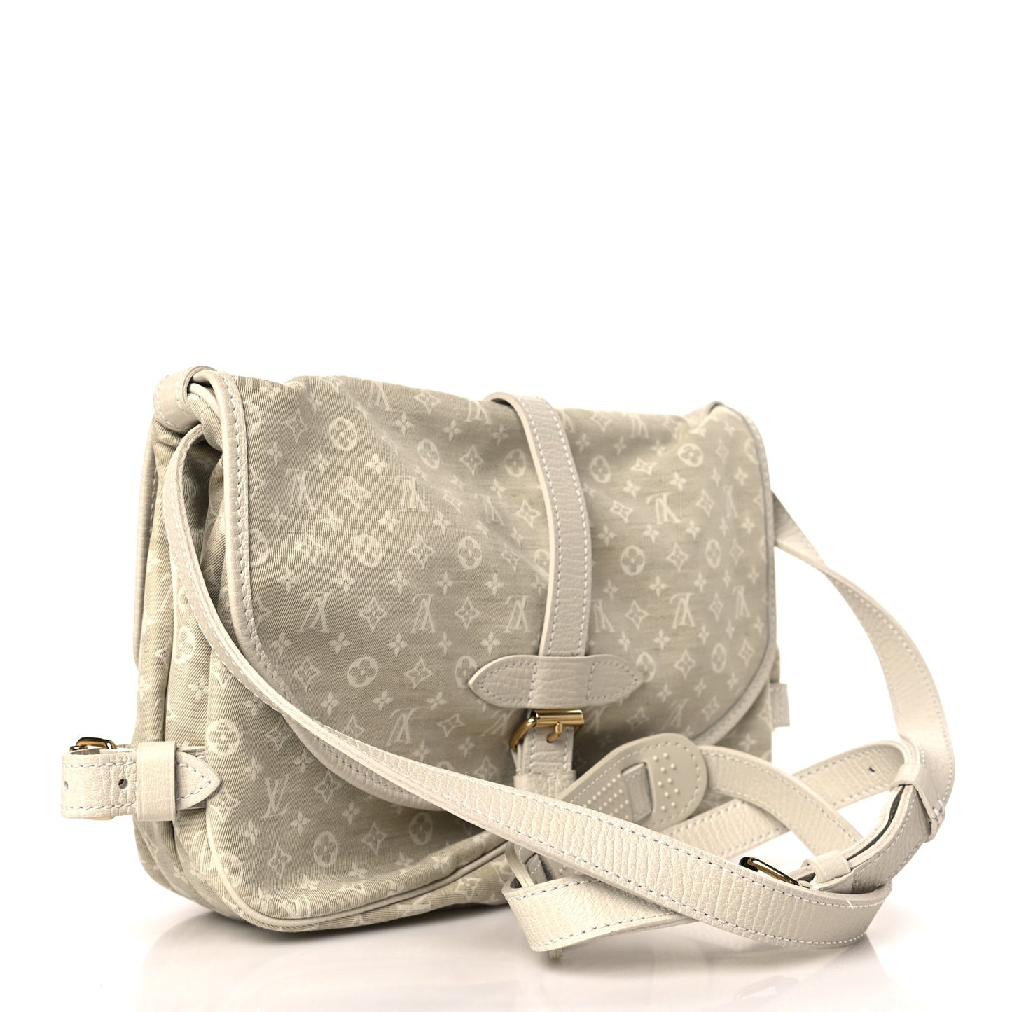 Monogram Mini Lin Saumur Dune