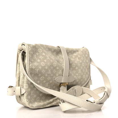 Louis Vuitton Monogram Mini Lin Saumur Dune 3 of 9