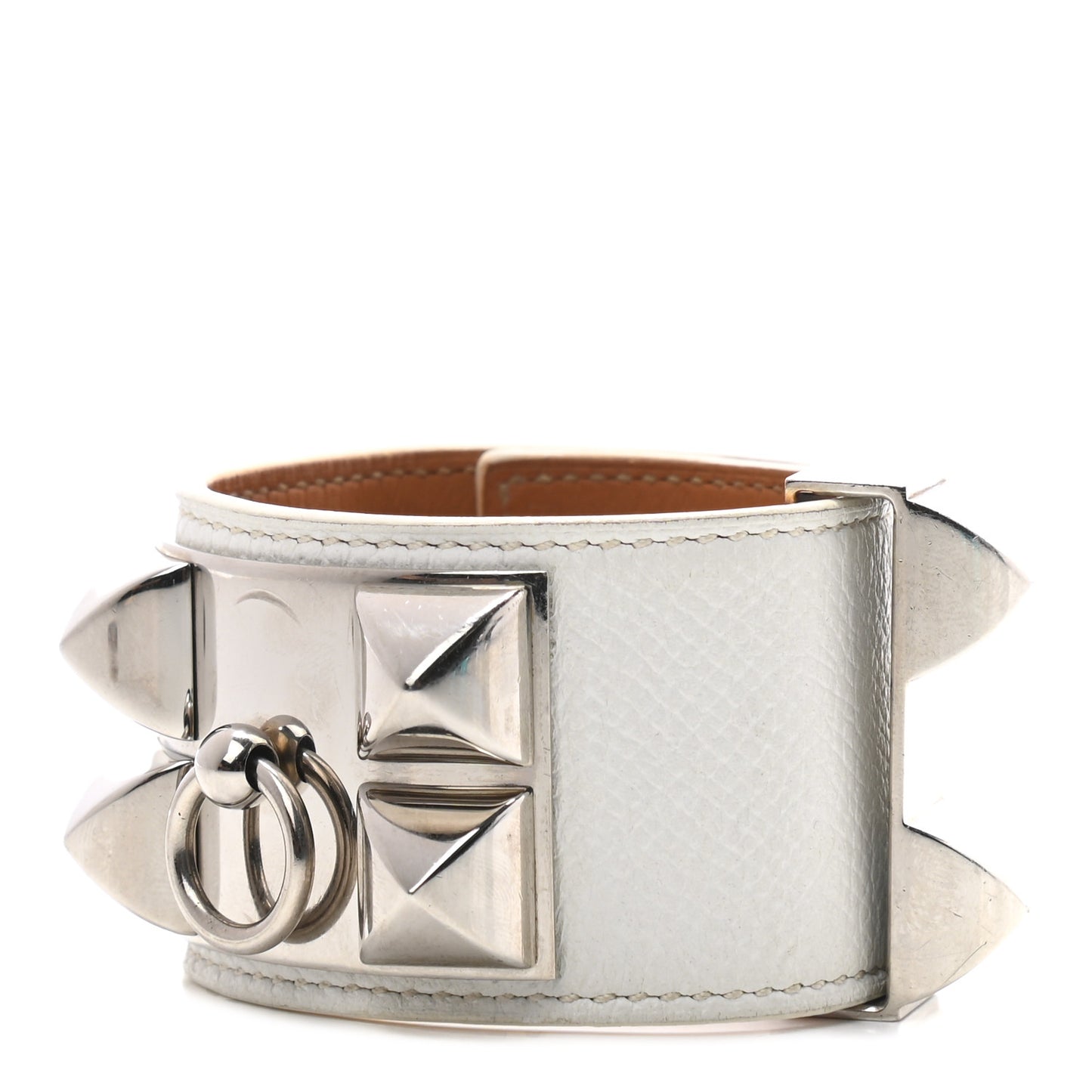 Epsom Collier de Chien CDC Bracelet S White