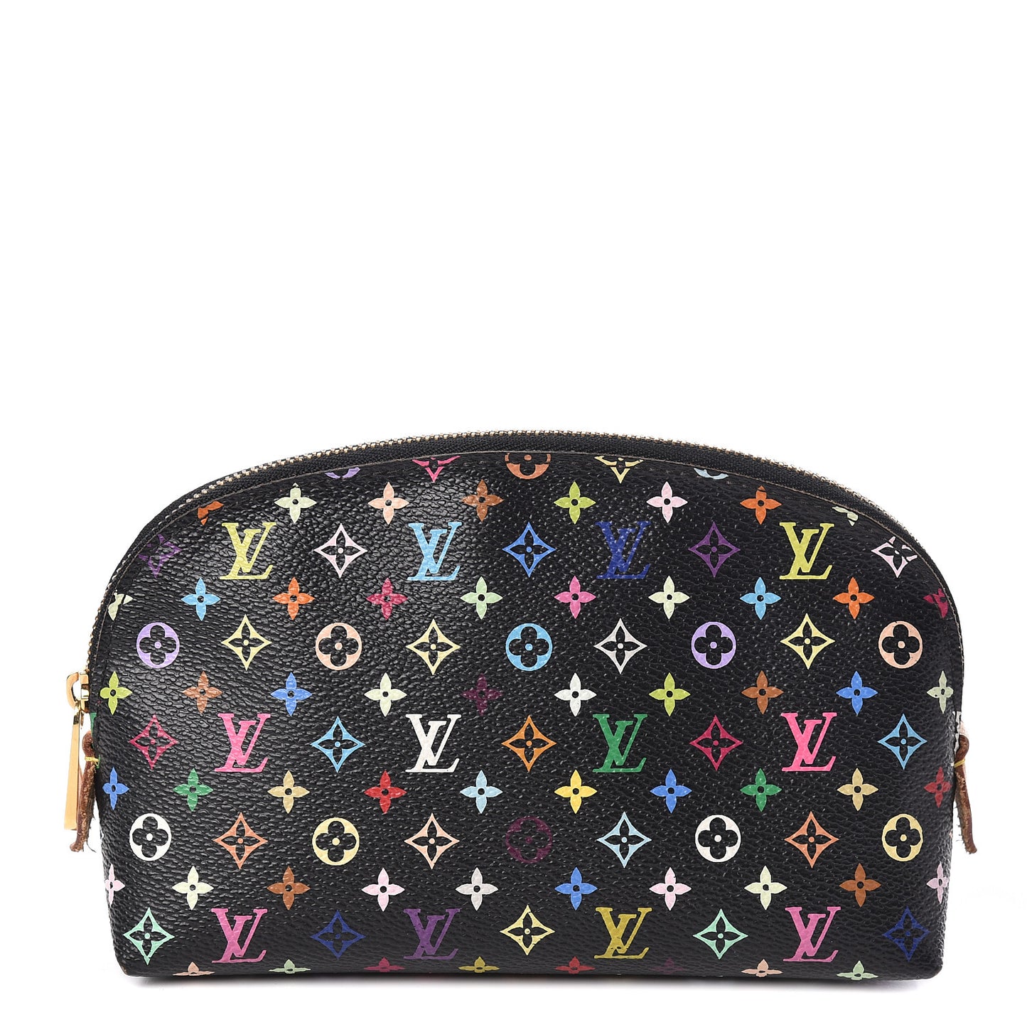 Monogram Multicolor Cosmetic Pouch Black Grenade