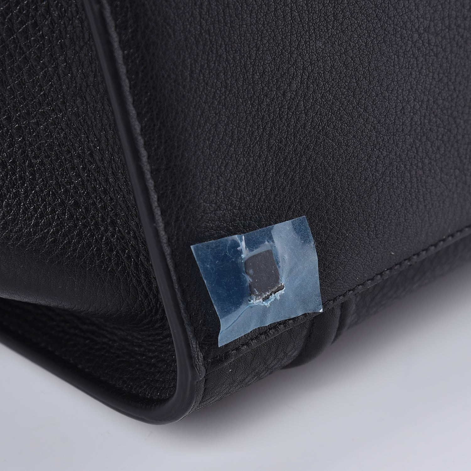 Celine Grained Calfskin Medium Phantom Luggage Black 10 of 11