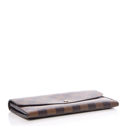 Louis Vuitton Damier Ebene Emilie Wallet 4 of 9