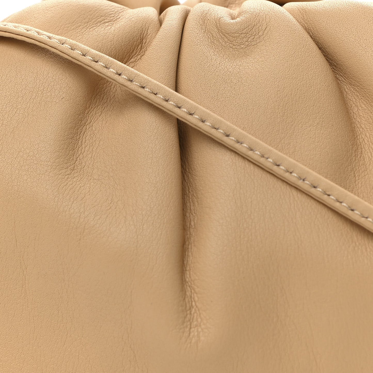 Butter Calfskin The Mini Pouch Tapioca