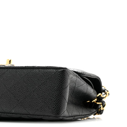 Chanel Caviar Quilted Small Double Flap Black 10 of 12