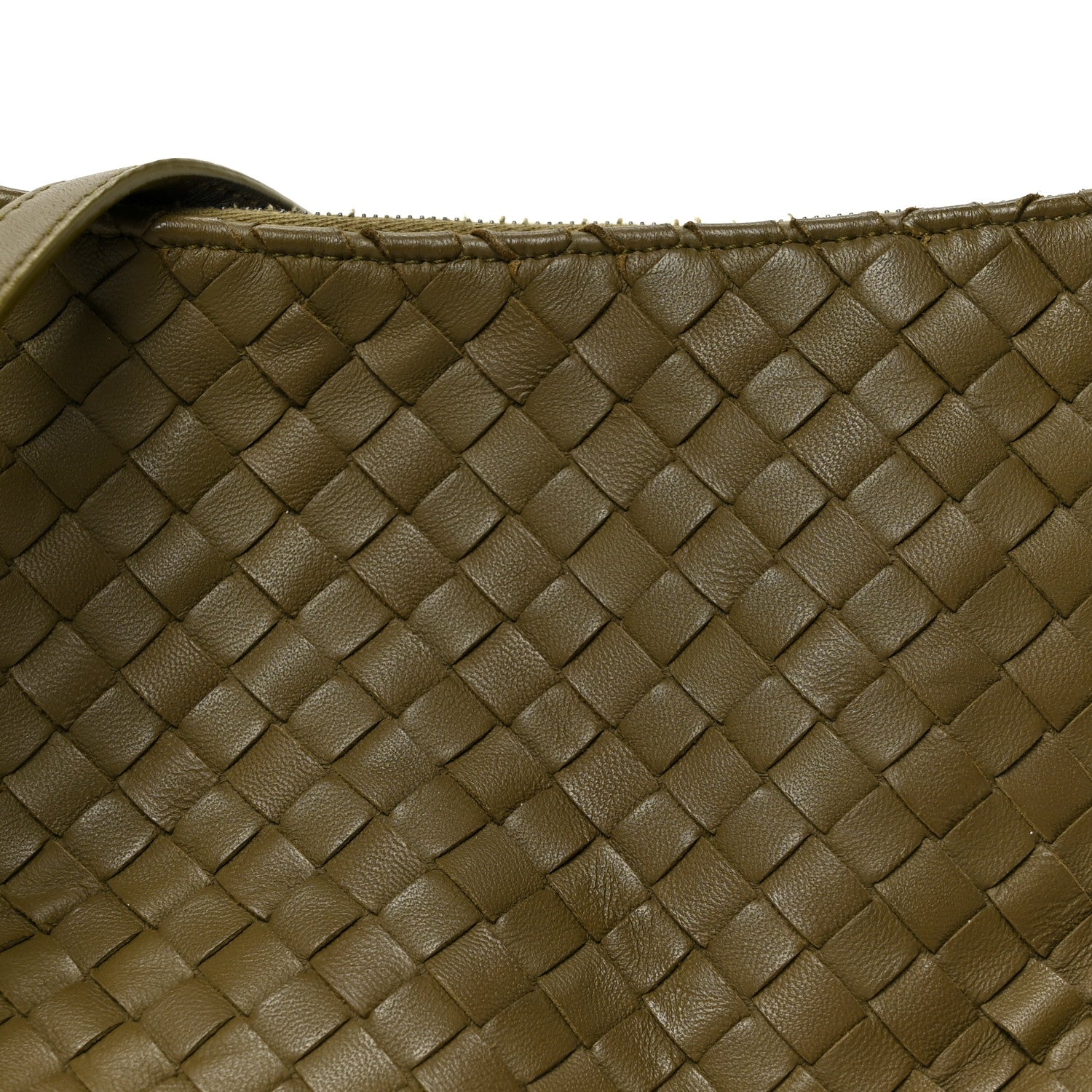 Bottega Veneta Nappa Intrecciato Crossbody Olive 9 of 12
