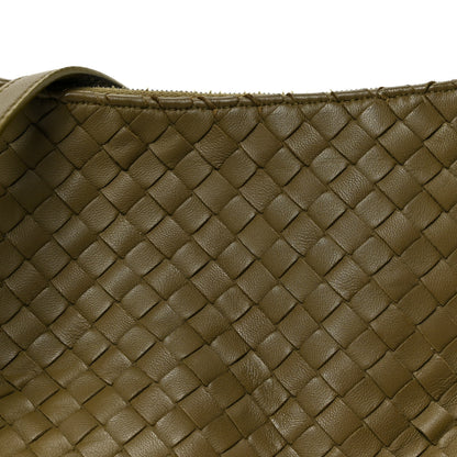 Bottega Veneta Nappa Intrecciato Crossbody Olive 9 of 12