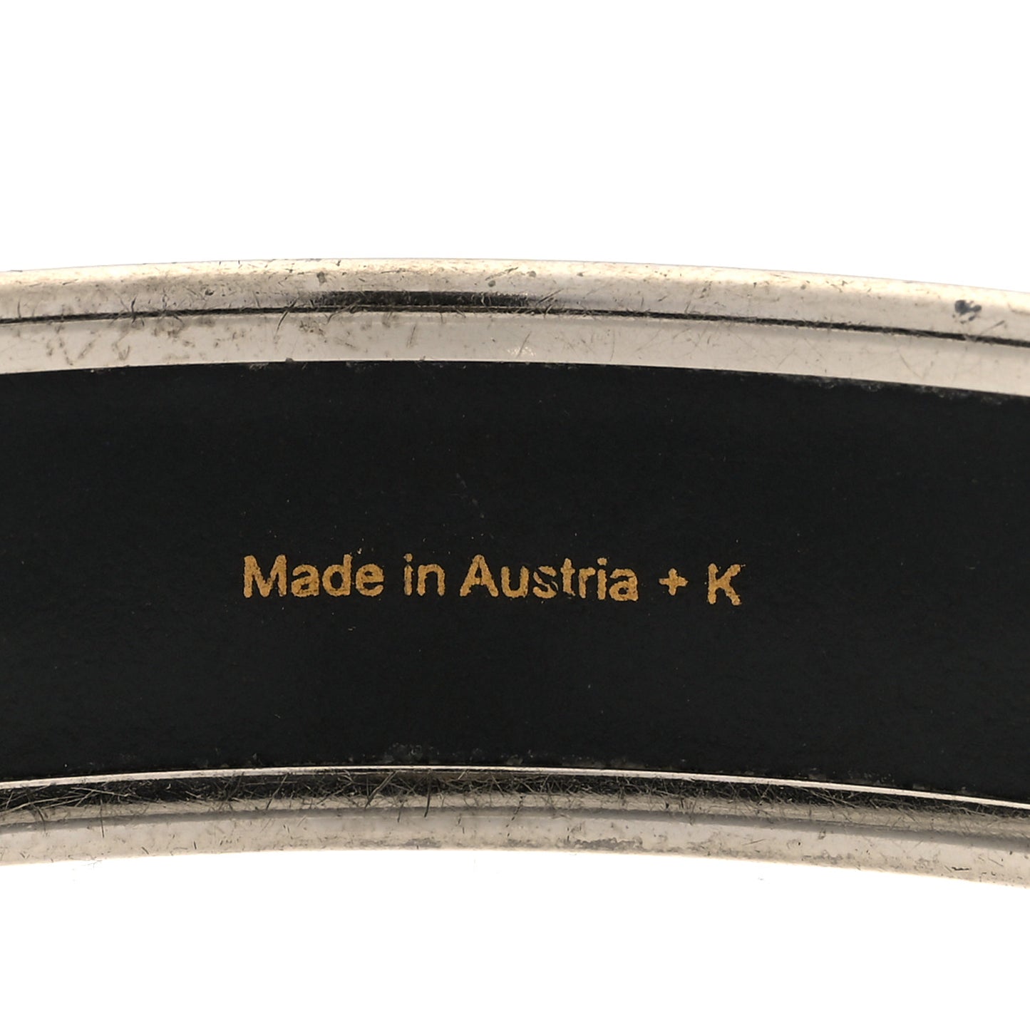 Enamel Printed Medium Moon Stars Bracelet 65 Yellow