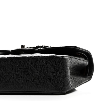 Chanel Caviar Quilted Small Double Flap Black 10 of 10