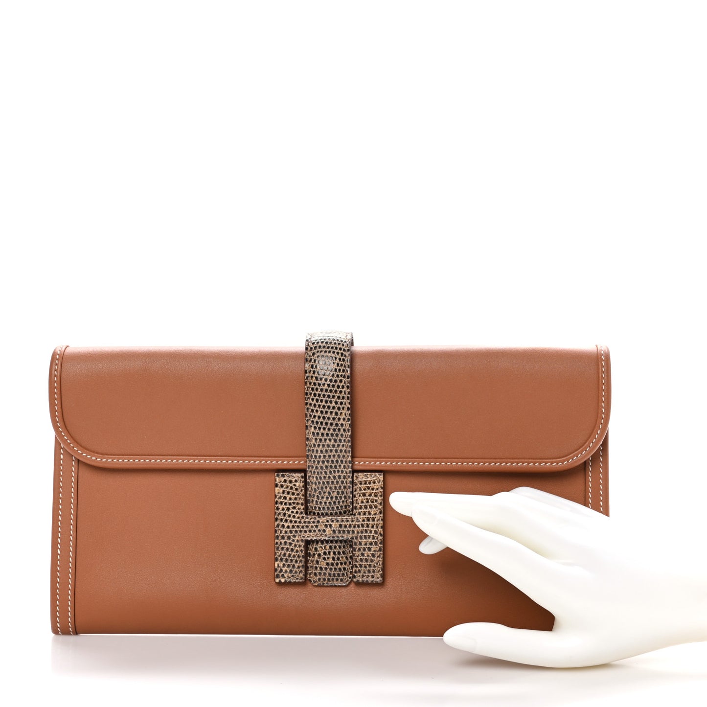 Swift Lizard Jige Elan Touch 29 Clutch Gold Ombre