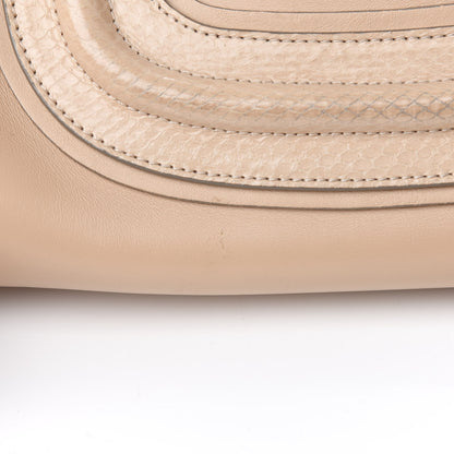 Chloe Calfskin Ayers Top Handle Shoulder Bag Beige 11 of 21