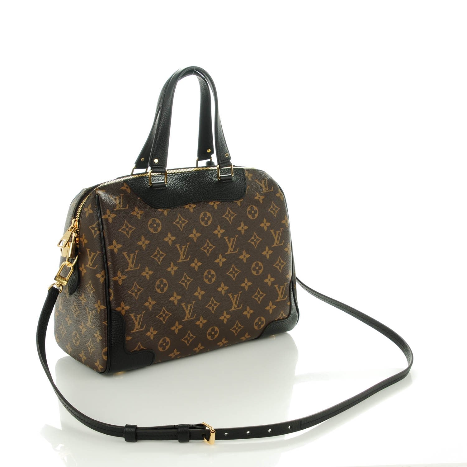 Louis Vuitton Monogram Retiro NM Black 3 of 7