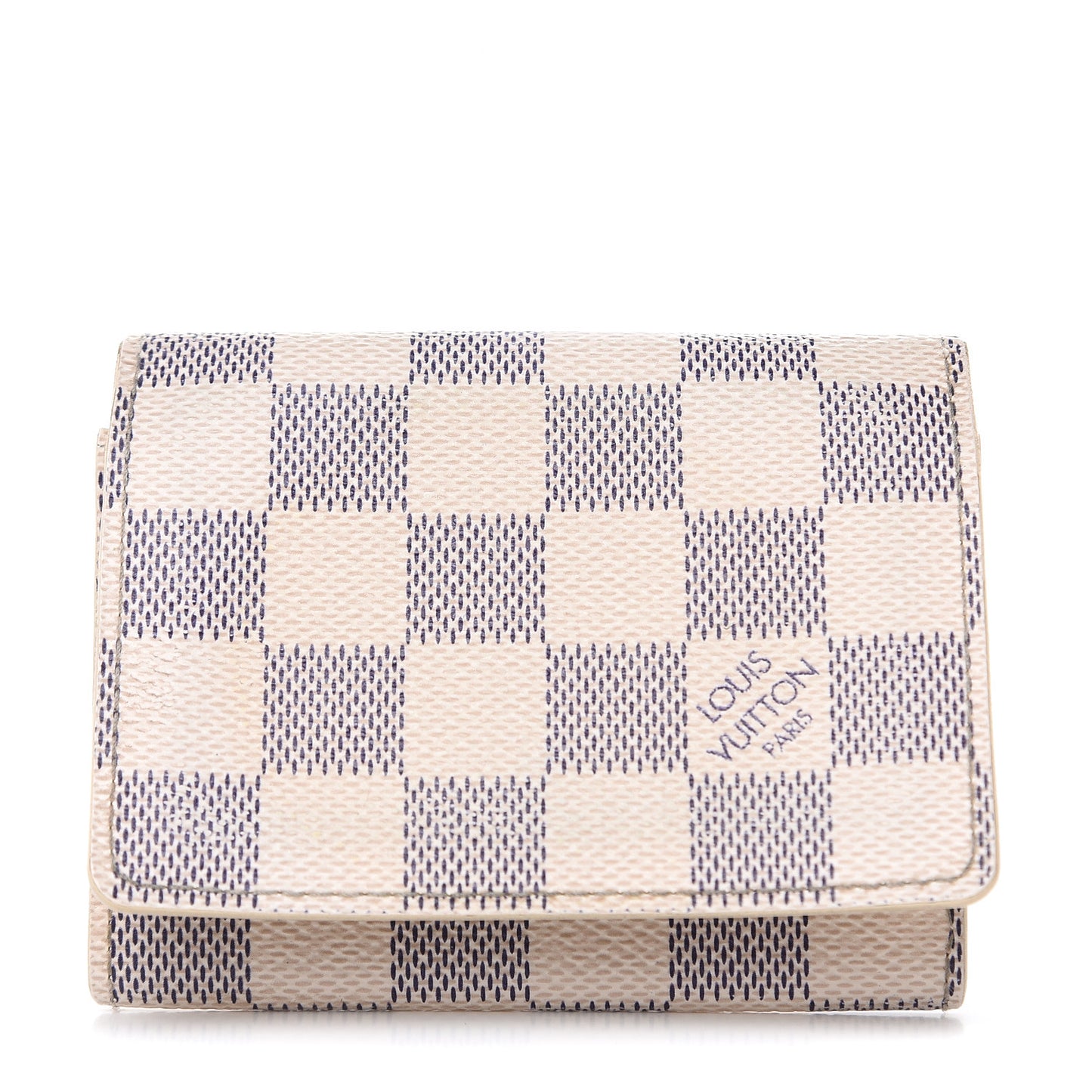 Damier Azur Business Card Holder