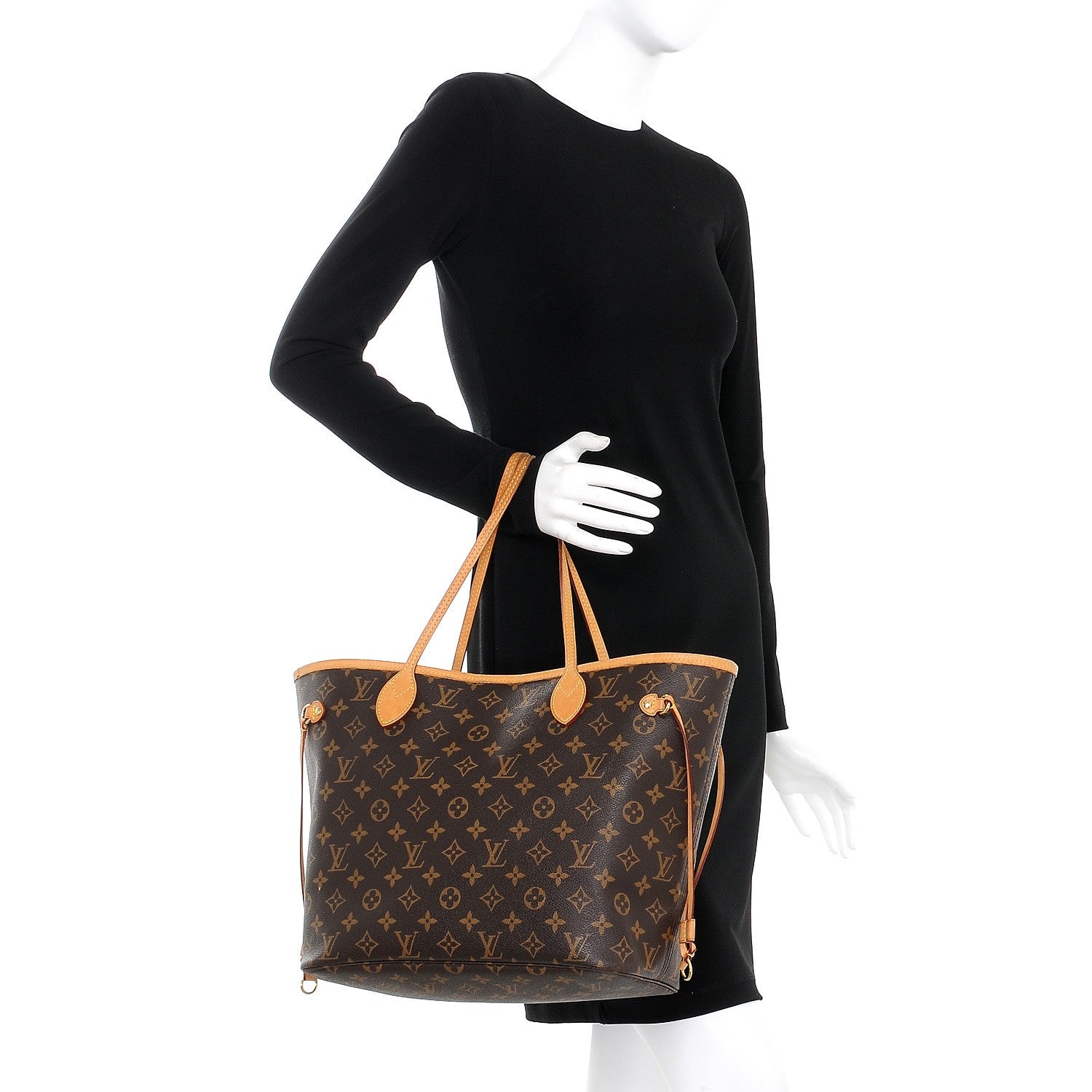 Louis Vuitton Monogram Neverfull MM 2 of 8