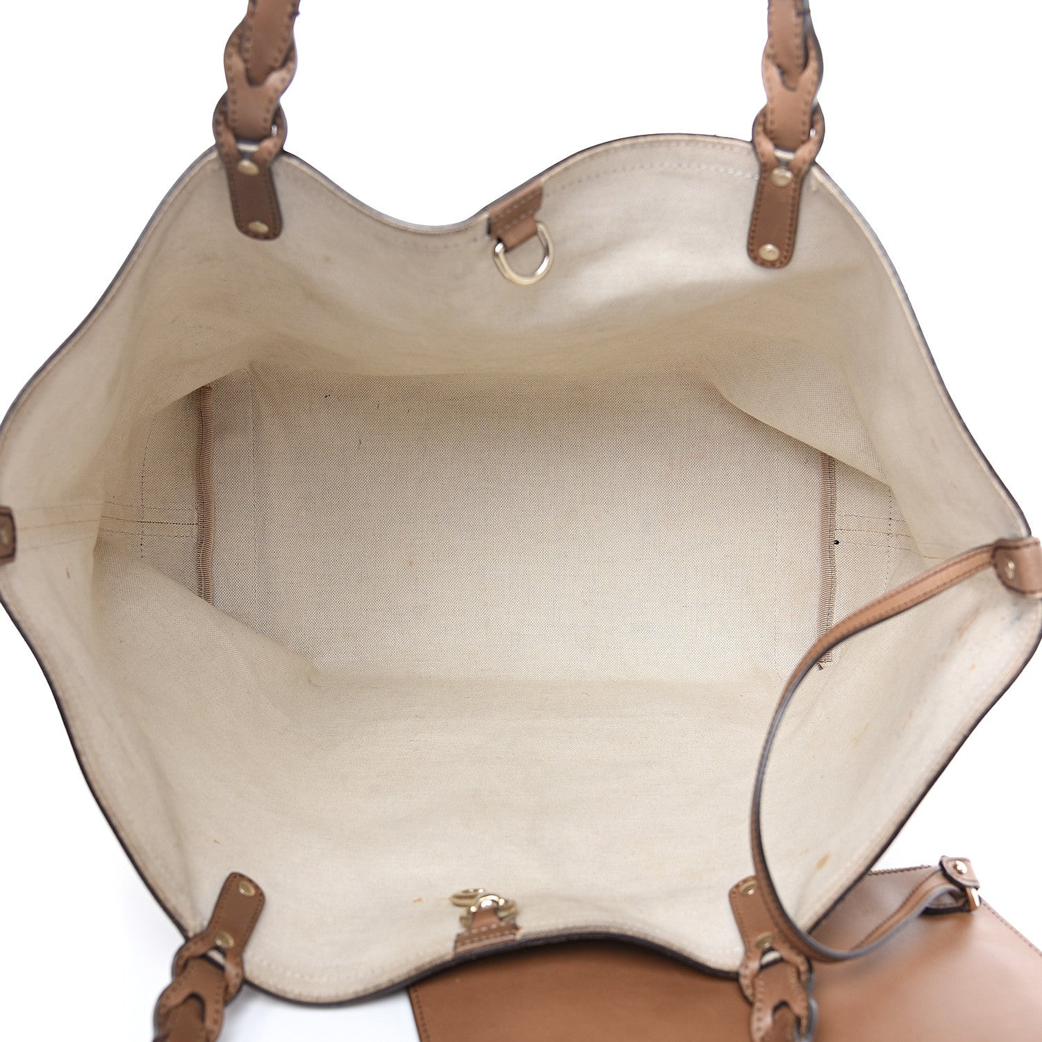 Gucci Monogram Large Craft Tote Light Brown 4 of 19