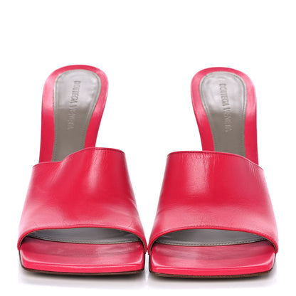 Bottega Veneta Lambskin Stretch Mule Sandals 40 Lollipop 2 of 9
