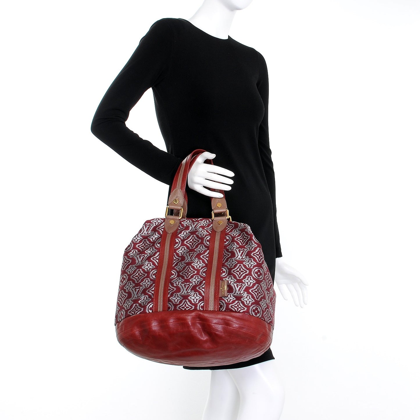 Jacquard Monogram Aviator Bordeaux