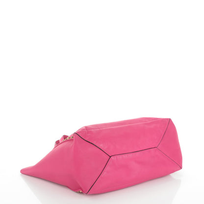 Valentino Garavani Nappa Medium Rockstud Soft Tote Pop Fuxia 4 of 8