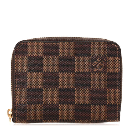 Louis Vuitton Damier Ebene Zippy Coin Purse 1 of 7