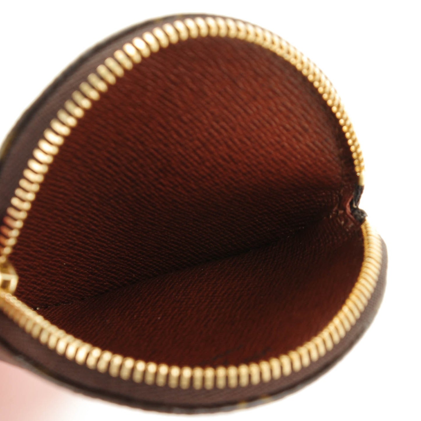 Monogram Round Coin Purse