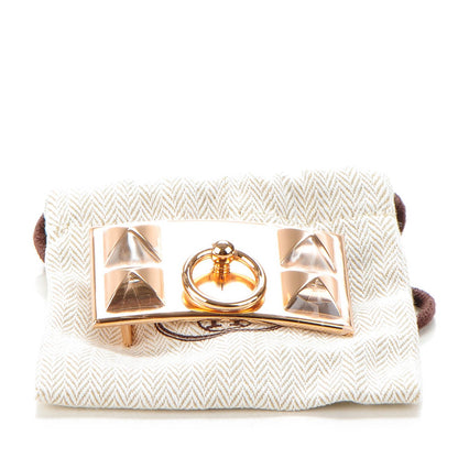 Hermes Collier de Chien 32mm Belt Buckle Rose Gold 6 of 6