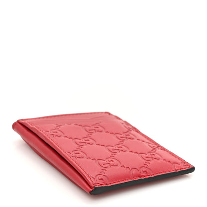 Gucci Microguccissima Card Holder Red 4 of 12