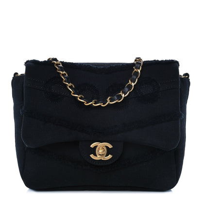 Chanel Denim Coco Flap Black 1 of 11