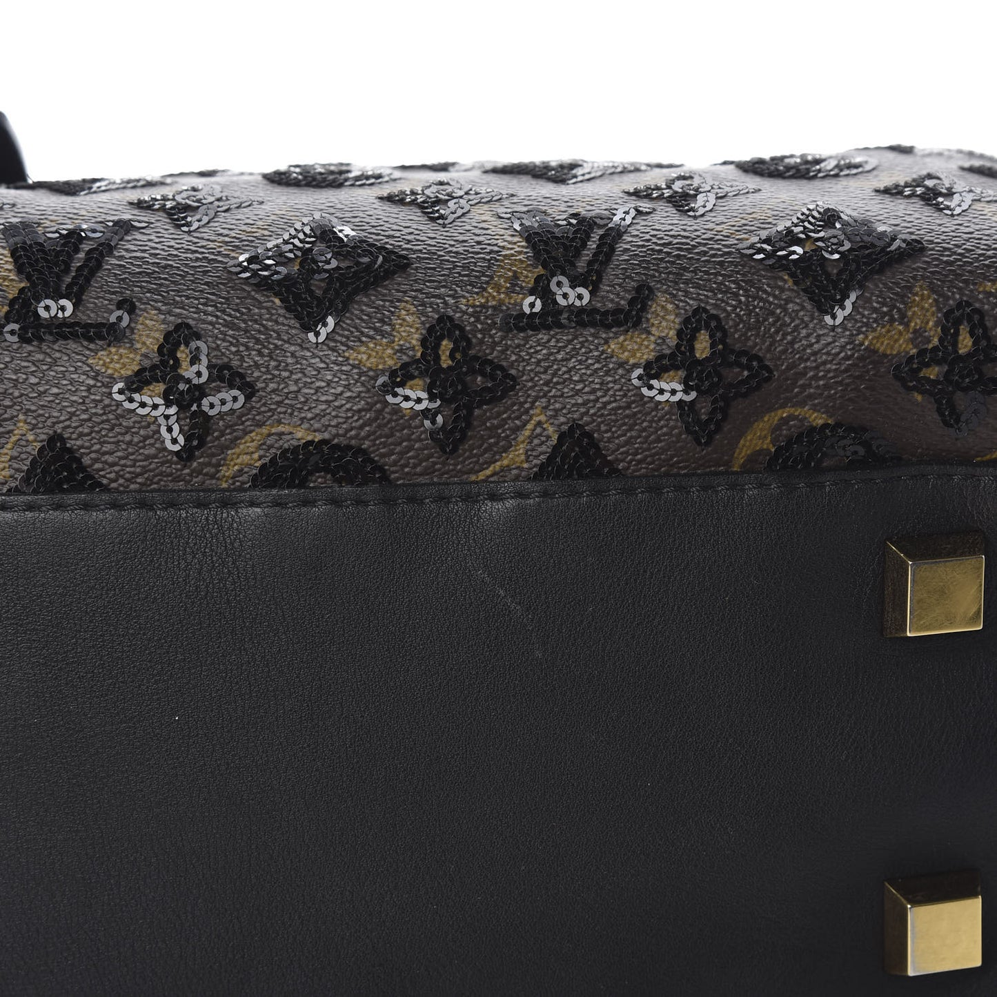 Monogram Sequins Eclipse Speedy 28 Black
