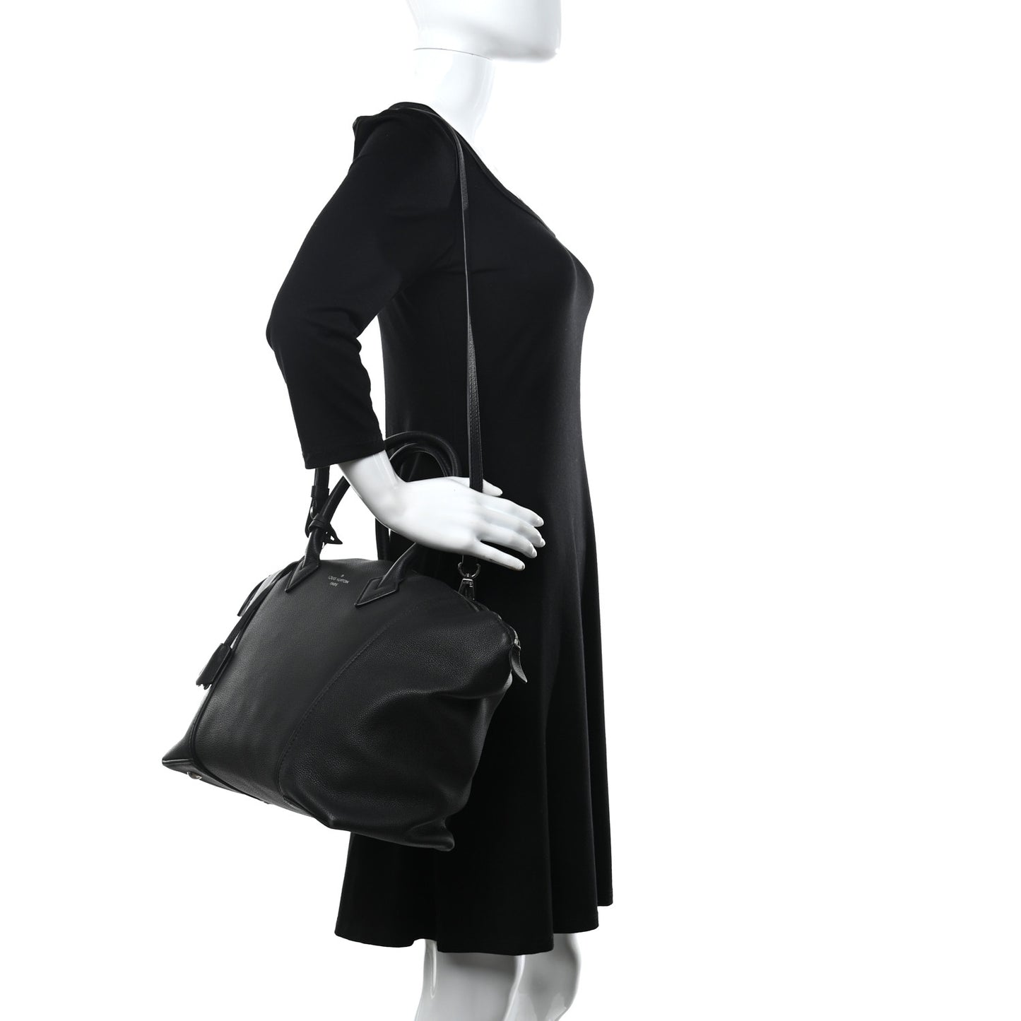 Veau Cachemire Soft Lockit MM Black