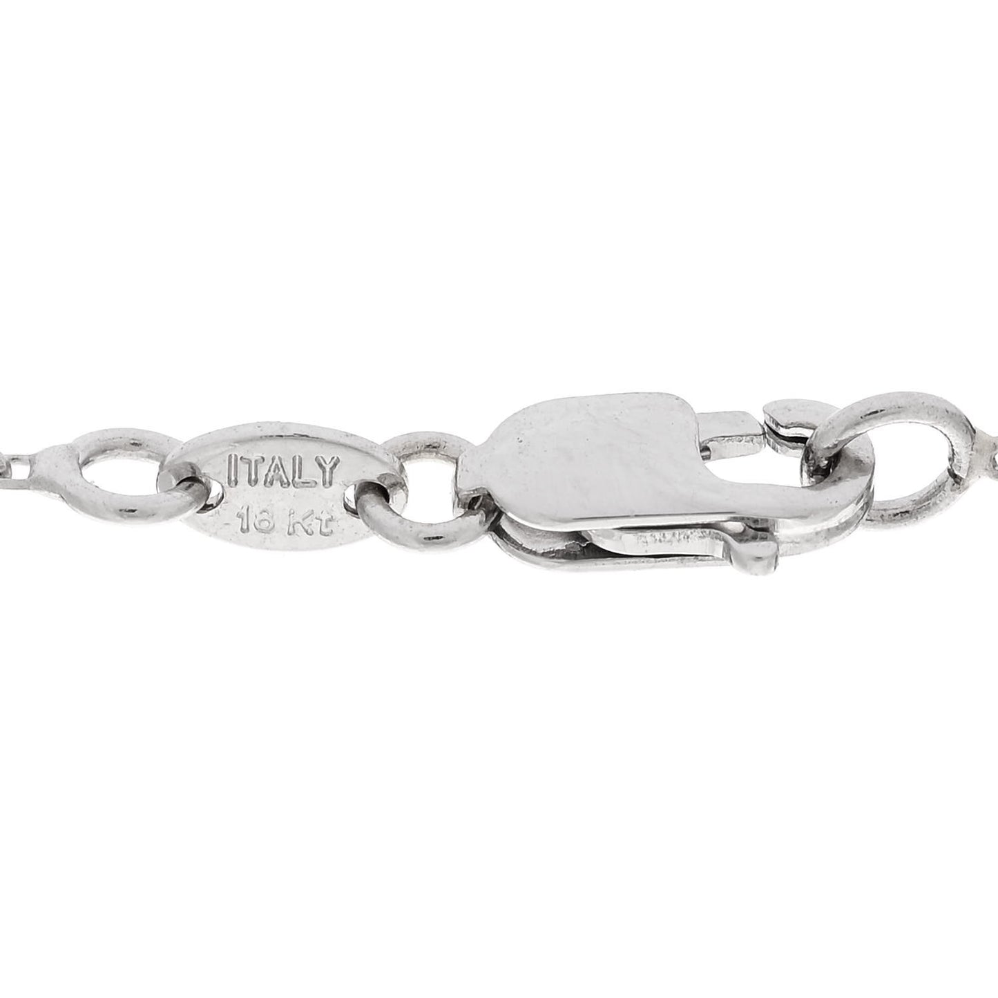 18K Yellow White Gold Diamond Elephantino Pendant Necklace