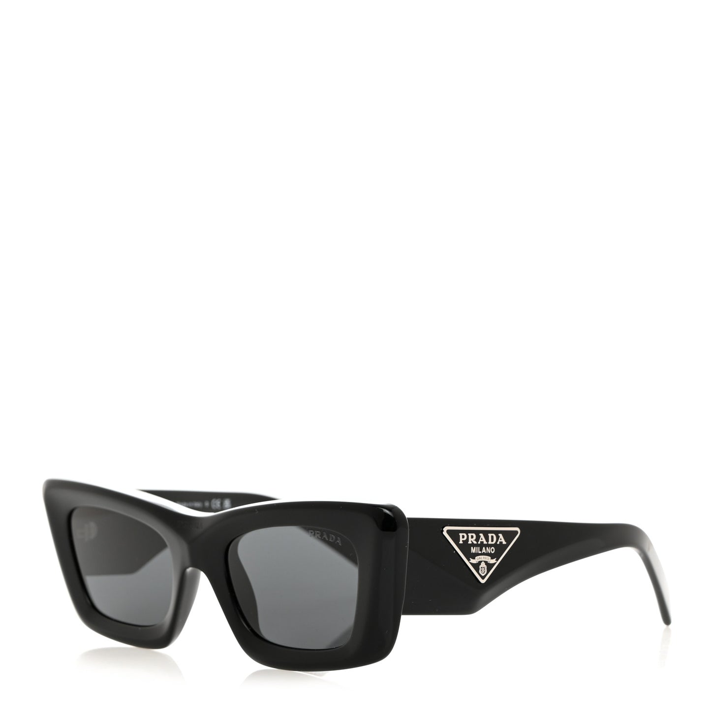 Acetate Symbole Sunglasses SPR 13Z Black