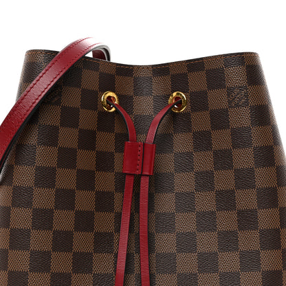 Louis Vuitton Damier Ebene Neonoe MM Cherry Berry 6 of 10