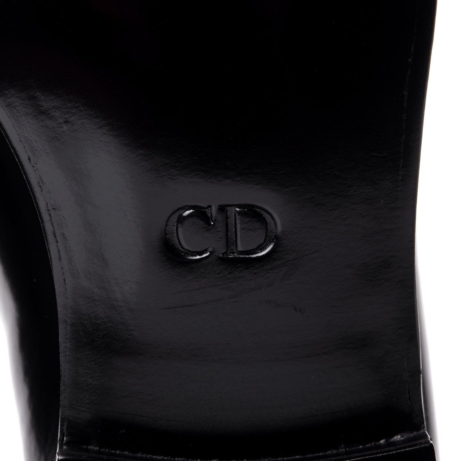 Christian Dior Calfskin Mens Derby Shoes 41 Black 8 of 11
